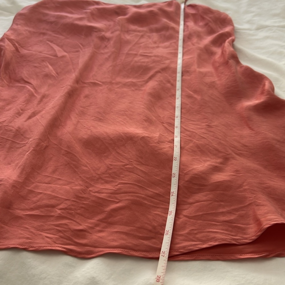 Morgan Taylor Silk Pink Slip Dress - Picture 6 of 8